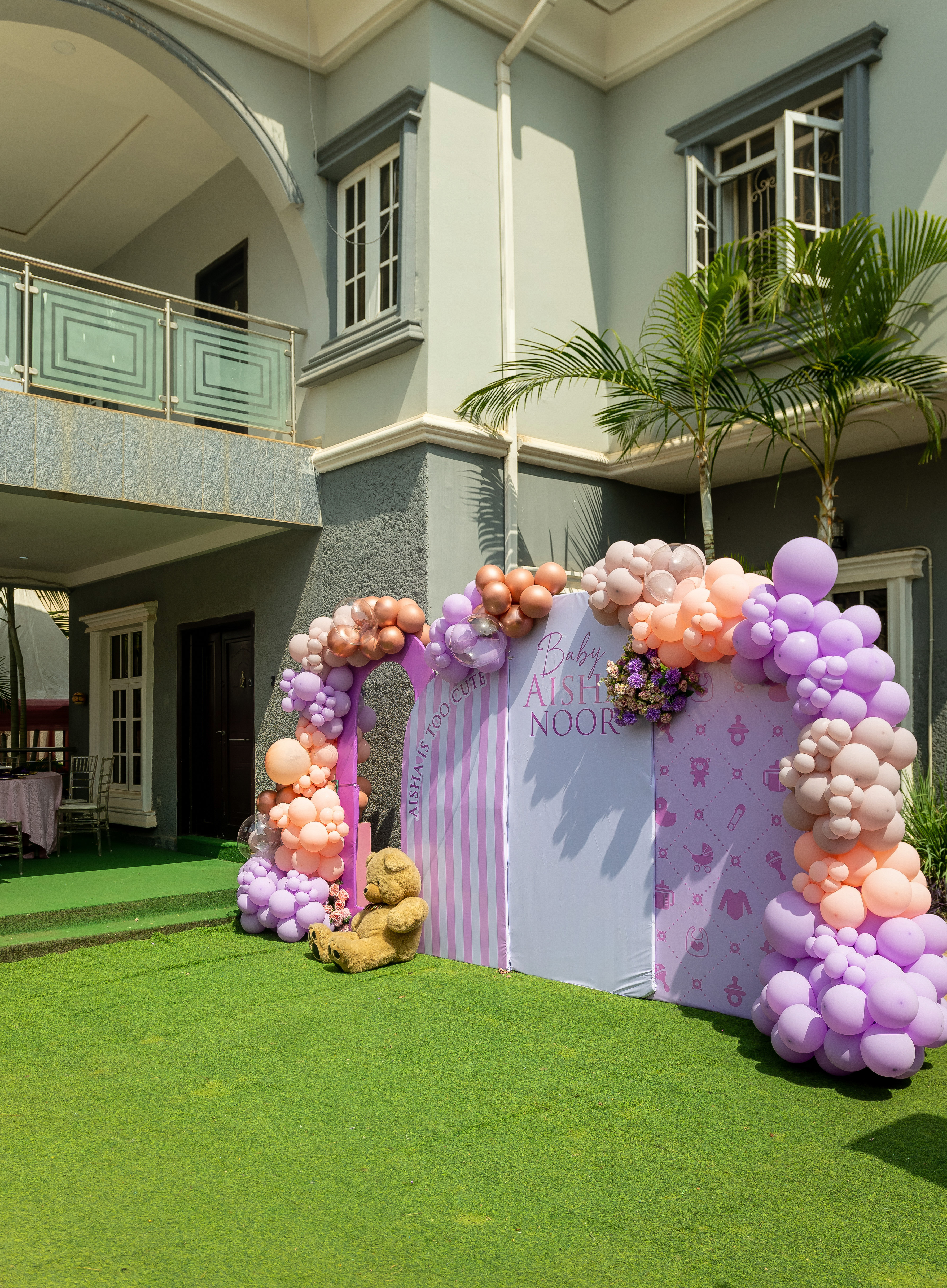 Momodu Studios birthday photography Abuja - Birthday Setup