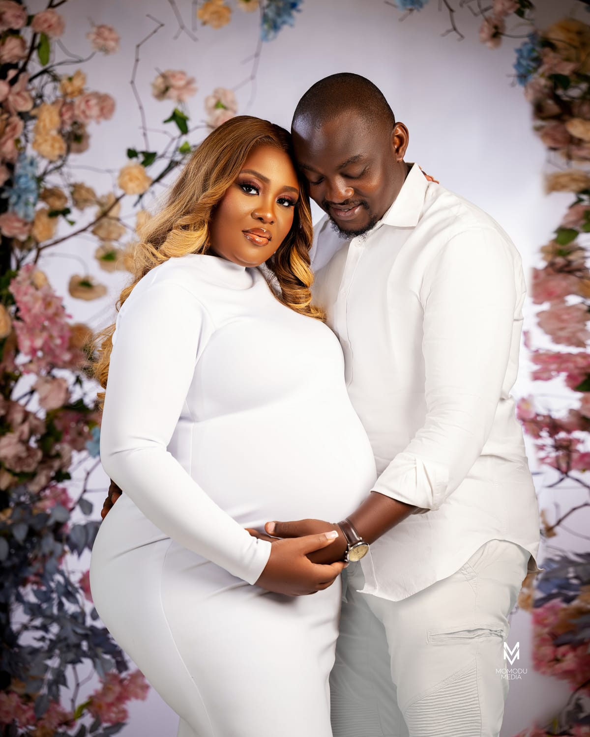 Momodu Studios maternity photography Abuja